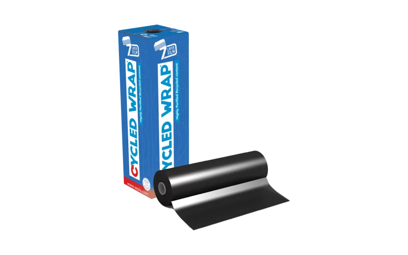 Cycled Wrap 750mm X 1500m Black