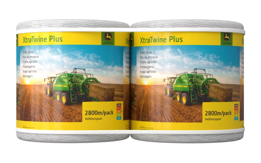 John Deere Xtratwine Plus 2800 M Pack White